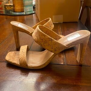 NWOB - DV Dolce Vita Selsta Heeled Cork Sandal - Size 7.5